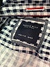 Cactus Boys Checkered-gingham Blue Short Sleeve Button-Down Shirt Size 11 - 12 - photo 3