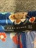 Zara Floral Blue Casual Pants Size S - photo 7