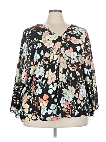 Kaya di Koko 3/4 Sleeve Blouse (view 1)