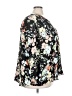 Kaya di Koko 100% Polyester Floral Black 3/4 Sleeve Blouse Size 3X - photo 4