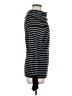 Free People Stripes Black Turtleneck Sweater Size L - photo 4