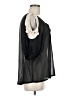 American Dream Black 3/4 Sleeve Blouse Size M - photo 4