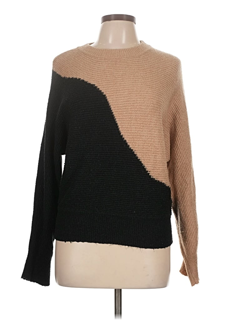 Pre-owned Blu Pepper Pullover Sweater In Brown