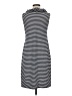 Talbots Stripes Gray Casual Dress Size S - photo 2