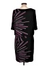 Nine West Graphic Black Cocktail Dress Size 12 - photo 2