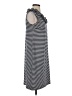 Talbots Stripes Gray Casual Dress Size S - photo 4