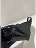 Prada Gray Black Patent Leather Wedges Size EU 39 - photo 8