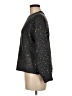 Ann Taylor LOFT Metallic Black Pullover Sweater Size M - photo 5