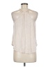 Eyeshadow Ivory Sleeveless Blouse Size M - photo 2