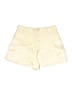 Mustard Seed 100% Polyester Solid Ivory Khaki Shorts Size L - photo 1