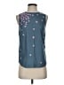 J.Crew 100% Cotton Teal Sleeveless Blouse Size 00 - photo 1