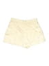 Mustard Seed 100% Polyester Solid Ivory Khaki Shorts Size L - photo 2