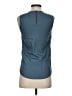 J.Crew 100% Cotton Teal Sleeveless Blouse Size 00 - photo 2
