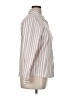 George Stripes Ivory Long Sleeve Button-Down Shirt Size XL - photo 4