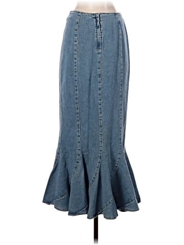 Newport News Denim Skirt (view 2)