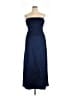 David's Bridal 100% Polyester Blue Cocktail Dress Size 14 - photo 1