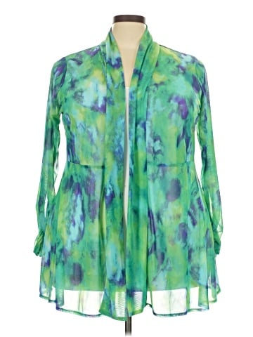 Susan Graver 3/4 Sleeve Blouse (view 1)