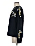 Whistles 100% Cotton Floral Black Pullover Sweater Size M - photo 5