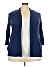 Bobeau Blue Cardigan Size 3X - photo 1