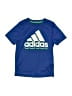 Adidas 100% Polyester Blue Active T-Shirt Size 3T - photo 1