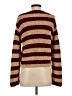 J.Crew Stripes Burgundy Pullover Sweater Size XS - photo 2