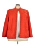 Alfred Dunner 100% Polyester Orange Faux Leather Jacket Size 22 - photo 1