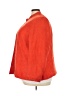 Alfred Dunner 100% Polyester Orange Faux Leather Jacket Size 22 - photo 5