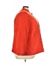 Alfred Dunner 100% Polyester Orange Faux Leather Jacket Size 22 - photo 4