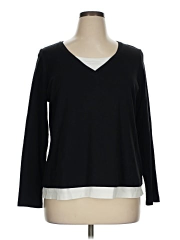 Isaac Mizrahi LIVE! 3/4 Sleeve T-Shirt (view 1)