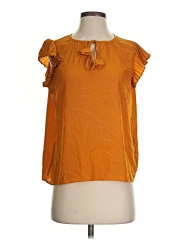 Rose + Olive Short Sleeve Blouse (view 1)