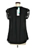 Daniel Rainn 100% Polyester Black Short Sleeve Blouse Size M - photo 2