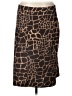 Ninety Animal Print Brown Casual Skirt Size 30 waist (estimated) - photo 1