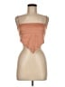 Danielle Bernstein 100% Polyester Tan Sleeveless Blouse Size M - photo 1