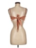 Danielle Bernstein 100% Polyester Tan Sleeveless Blouse Size M - photo 2
