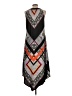 NY Collection Argyle Gray Casual Dress Size L - photo 2