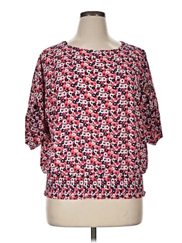 MICHAEL Michael Kors Short Sleeve Blouse (view 1)