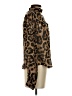 Shein 100% Polyester Animal Print Brown Long Sleeve Blouse Size XS - photo 4