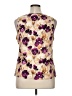 Unbranded Purple Sleeveless Blouse Size XL - photo 2