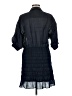 FRAME 100% Ramie Blue Cocktail Dress Size M - photo 2