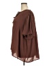 DR2 100% Polyester Brown Short Sleeve Blouse Size 2X - photo 5