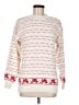 Jantzen 100% Acrylic Print White Pullover Sweater Size M - photo 1