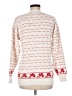 Jantzen 100% Acrylic Print White Pullover Sweater Size M - photo 2