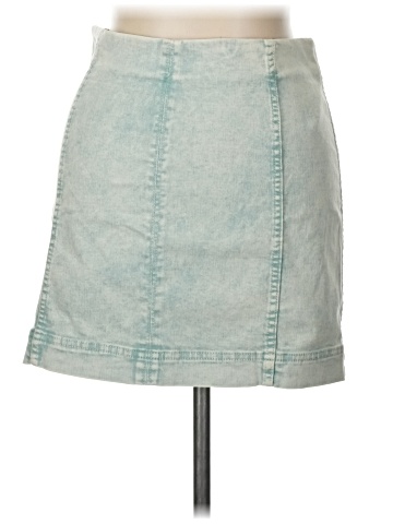Jolt Denim Skirt (view 1)