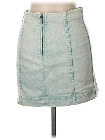 Jolt Denim Skirt (view 2)