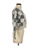 Willow & Wind Checkered-gingham Gray Cardigan Size XS - photo 4