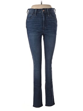 Madewell 10" High-Rise Roadtripper Supersoft Jeans in Playford Wash (view 1)