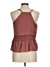 Miss Me 100% Polyester Brown Sleeveless Blouse Size M - photo 2
