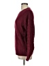 Unbranded 100% Acrylic Solid Burgundy Pullover Sweater Size L - photo 5
