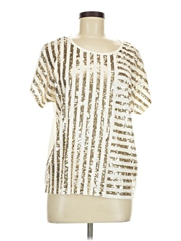 MICHAEL Michael Kors Short Sleeve Blouse (view 1)
