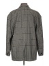 Madewell Houndstooth Gray Wool Coat Size L - photo 2